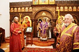 Освящение храма Сретения Владимирской иконы Божией Матери.